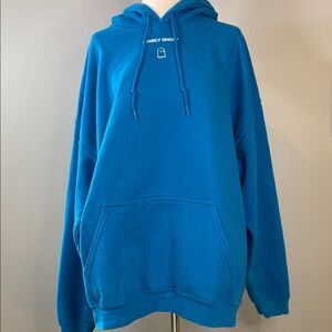 LONELY GHOST Vibrant Blue Hoodie
